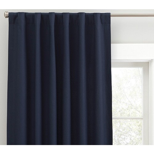 Quincy Cotton Canvas Blackout Curtain