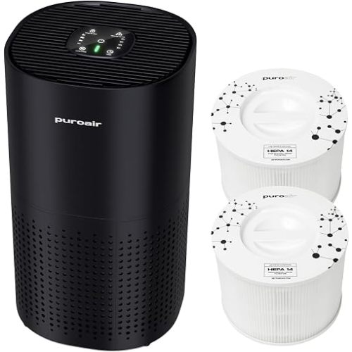 PuroAir 240 Air Purifier and Two HEPA Air Filters -
