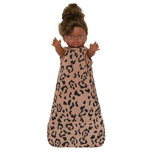 Baby Doll Sleep Bag in Latte Leopard