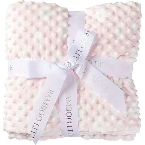 Ultra-Soft Baby Blanket - Lightweight & Breathable, Neutral Newborn Designs, Cloud Baby Crib, Infant, Toddler - 47"x47" Large