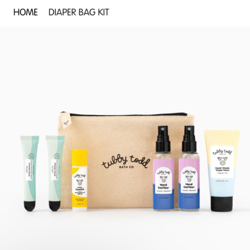 Diaper Bag Kit Essentials | Tubby Todd