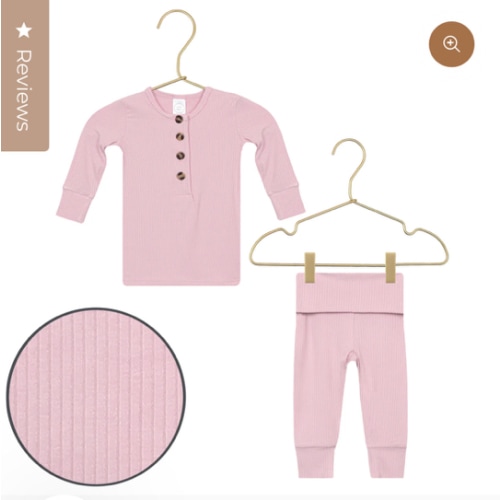 Haven Ribbed Top + Bottoms