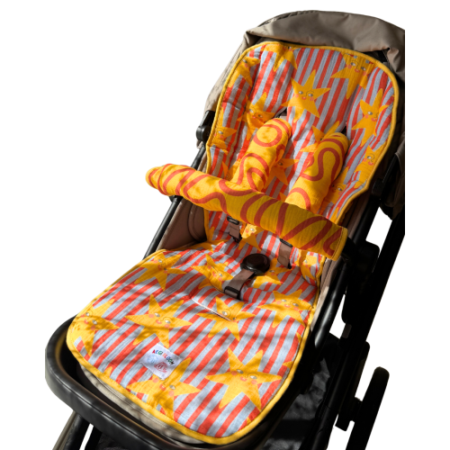 Classic Reversible Pram Essentials 3-Piece Set - Lucky Stars (PRE ORDE – AEGI BLOOM