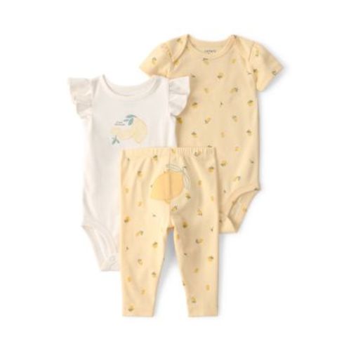 Baby Girls Lemon 3 Piece Set