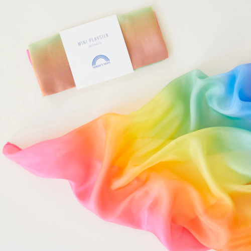 Mini Rainbow Playsilk | Shop Sarah's Silks