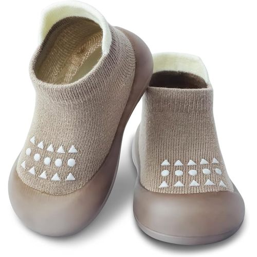Baby Sock Shoes Boys Girls First Walking Shoes Non-Slip Slippers Soft Sole Sneakers Toddler Infant Babygirl