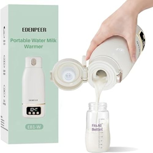 Portable Bottle Warmer for Travel, Heats for Breastmilk & Formula & Water