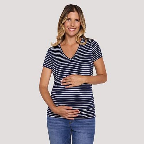Maternity Motherhood® Side Ruched V-Neck Tee