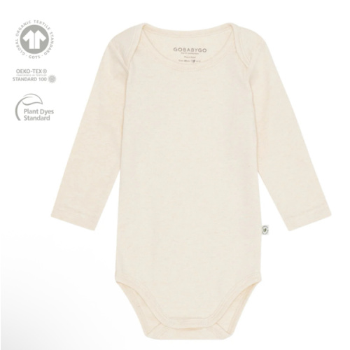 Hazel Body l/s Organic GOTS Cotton - Vanilla
