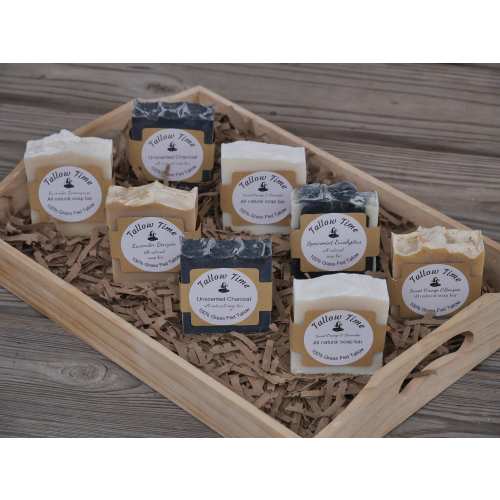 Grass fed & Finished Tallow Soap Bars