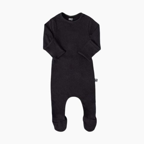 RAGS Newborn Romper W/Footies And Hand Covers - Phantom, 0-3M