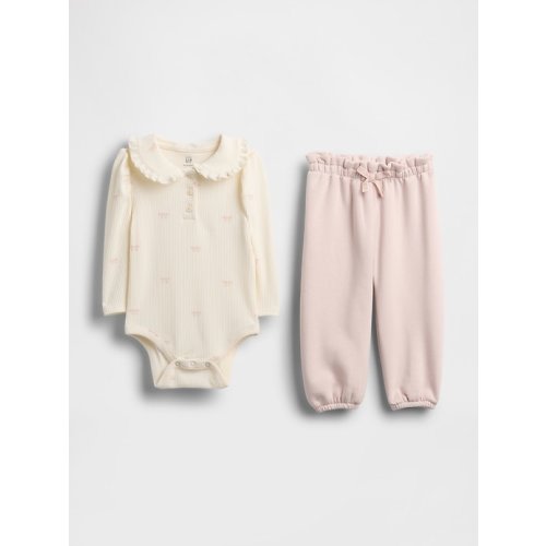 Baby TinyRib Bodysuit Outfit Set