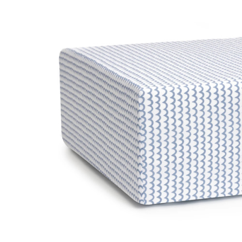 Luxe Premium Percale La Mer Crib Sheet
