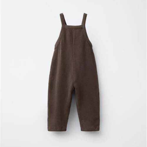 SOFT TOUCH OVERALLS - Brown | ZARA United States