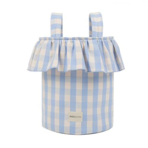 Basket Vichy - Ice + Powder · Minicoton