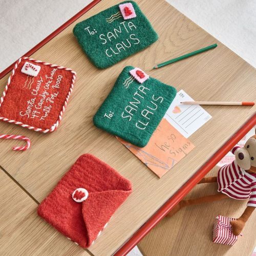 Felt Letters to Santa (Set of 2)