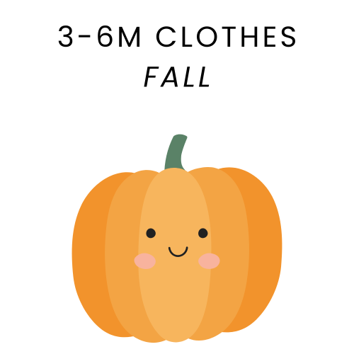 3-6 Month Clothes for late summer or fall