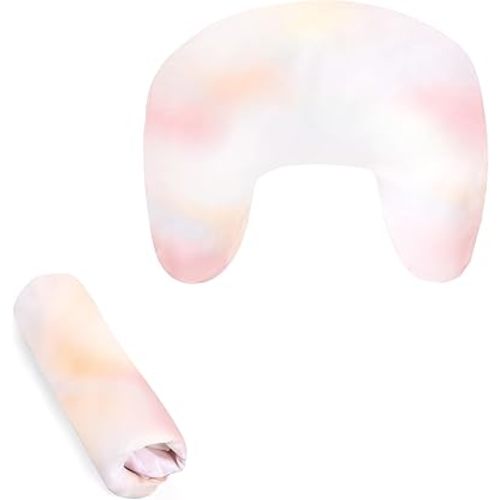Boppy Nursing Pillow Cover - Soft, Hypoallergenic Washable Microfiber Bottle & Breastfeeding Pillow Covers (Redesigned Feeding Pillow Sold Separately) - Rainbow Sherbet