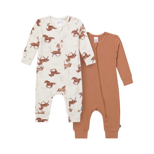 Modern Moments 2pc Baby Boy Pajama Set, Sizes (Newborn - 24 Months)