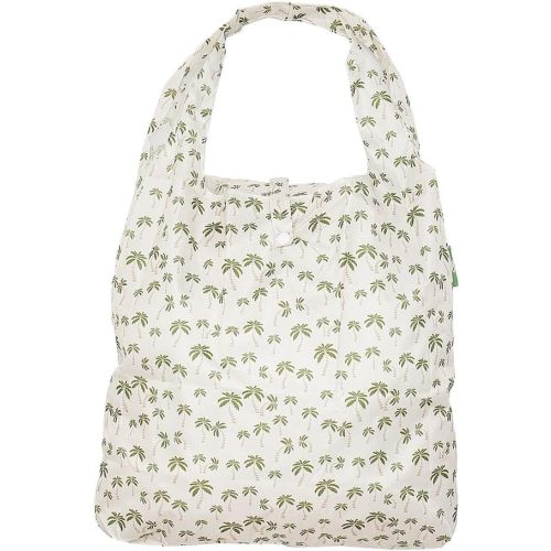 ECO CHIC Foldable Reusable Grocery Bags - Lightweight, Recycled & Reusable Shopping Bag - Waterproof Packable Tote
