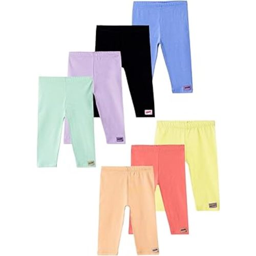 Premium Baby & Toddler Capri Leggings - Soft Cotton Blend, Durable & Perfect for Every Adventure