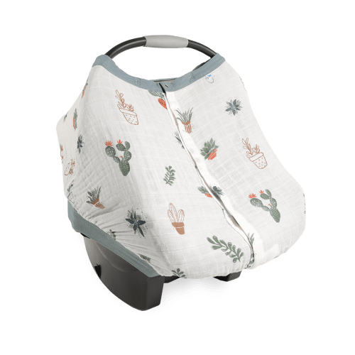 Cotton Muslin Car Seat Canopy - Prickle Pots