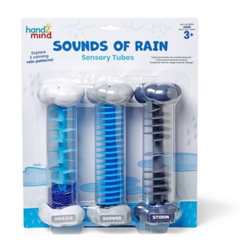 hand2mind Sounds of Rain Sensory Tubes