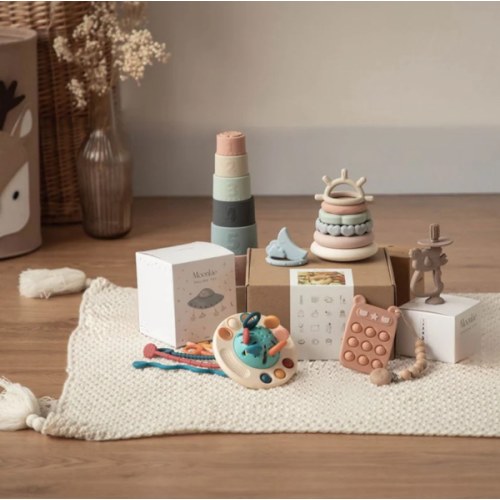 Baby Montessori Toys Gift Set | Infant toys | Moonkie