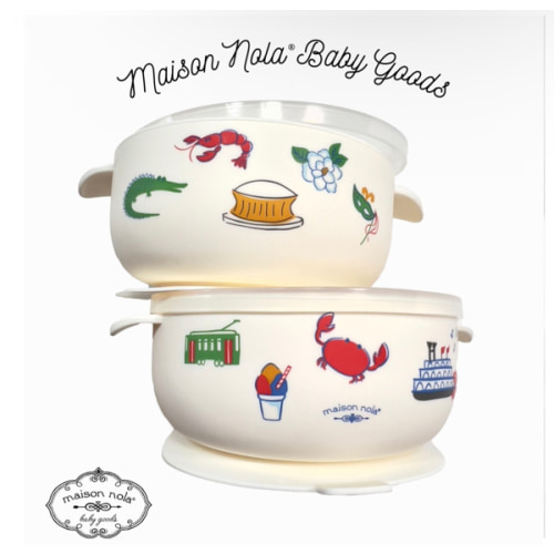 NOLA silicone feeding bowl | Maison Nola