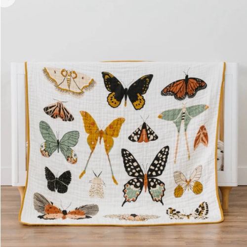 Butterfly Collector Quilt | Clementine Kids