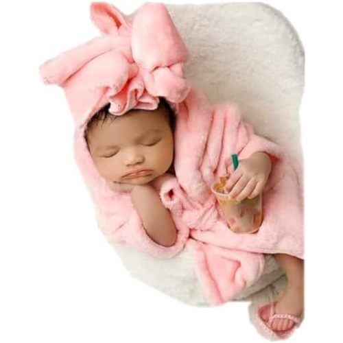 Newborn bathrobe photography costume,Baby Photography Props Outfits for Baby Girls Boy
