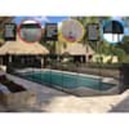 Water Warden 4 ft. x 12 ft. Pool Safety Fence for In-Ground Pool, ASTM Certified, UV Protected WWF200