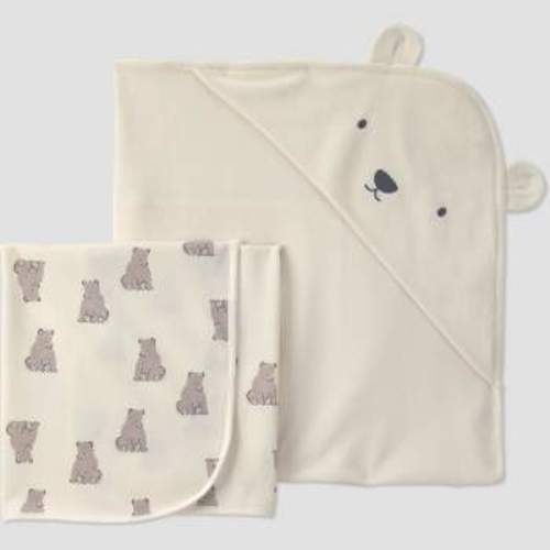 Soft Hooded Towels for Baby | Baby Bath Towels & Sets