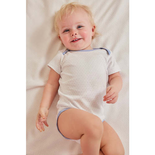 LAKE | Baby | Pima Cotton Pajamas | Parisian Green Baby Bodysuit Bundle