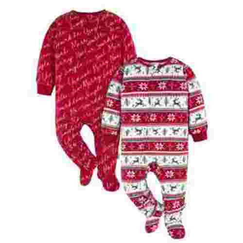 Gerber Baby and Toddler Neutral Microfleece Blanket Sleeper Pajamas, 2-Pack, Sizes 0/3M-5T