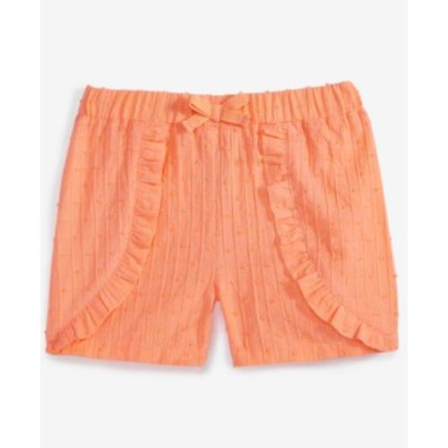 Baby Girls Clip-Dot Cotton Shorts, Created for Macy's