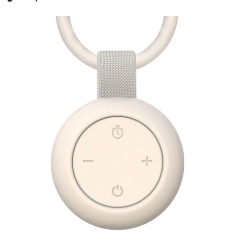 Portable Baby Sound Machine [White Noise for Babies Kids Adults][Timer Function][12 Soothing Sounds][Sleep Boombox] 15 Hours Battery Life, Travel,Registry,Gifts,Shower,Clips on Baby Stroller