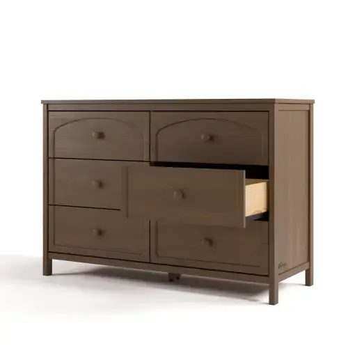 Graco Olivia 6 Drawer Double Dresser & Reviews | Wayfair