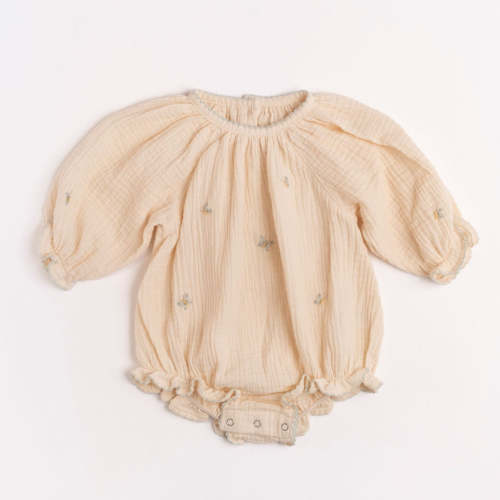 Gauze Romper in Embroidered Butterflies – Wild Wawa