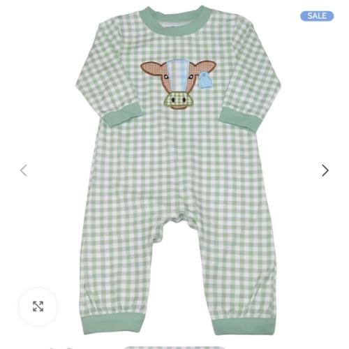 Cow Applique Romper