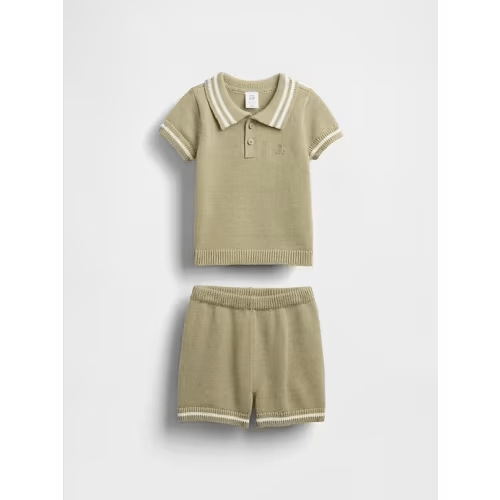 Baby Polo Sweater Outfit Set | Gap