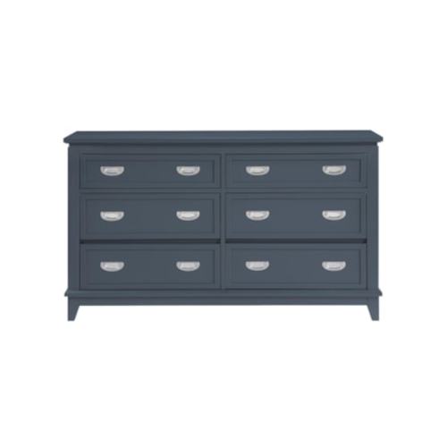 Chase Navy 6-Drawer Dresser