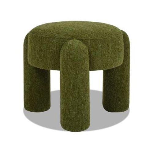 Jennifer Taylor Home Hugo 20.5" Round Fully Upholstered Ottoman