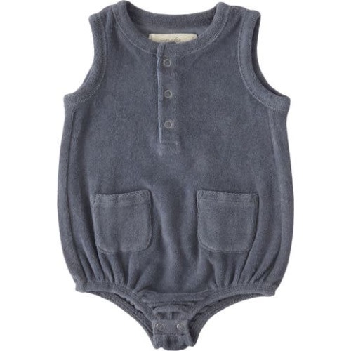 Classic Terry Bubble Romper, 0-3M