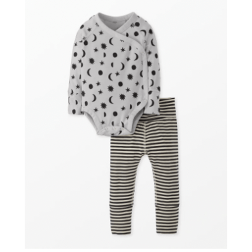 Baby Layette  Wrap Top & Wiggle Pants in HannaSoft™