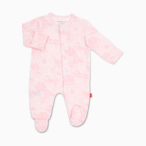 Doeskin Modal Footie - Pink Doeskin