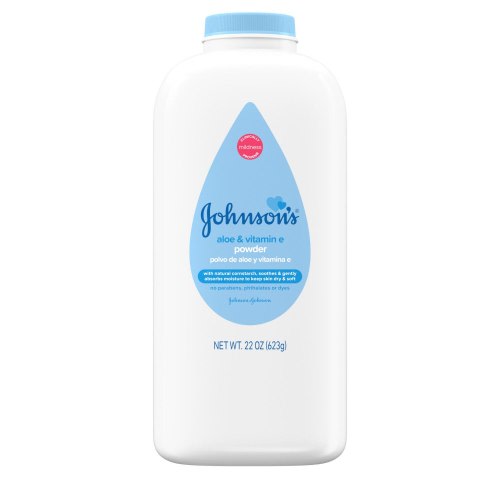 Johnson's Aloe & Vitamin E Baby Powder, 22 OZ