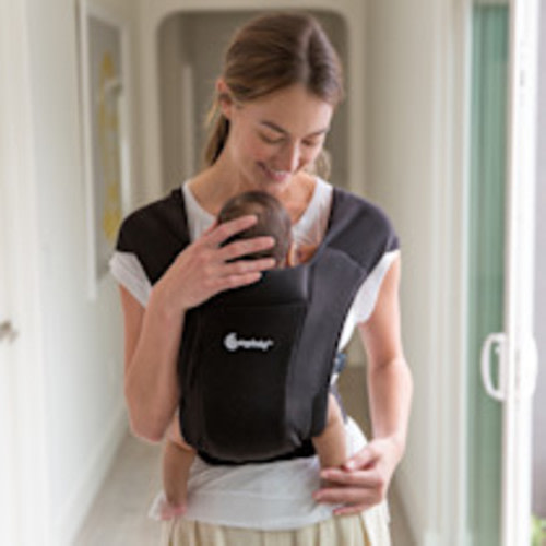 Ergobaby Embrace Baby Carrier - Pure Black