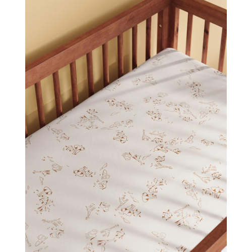 Savanna Sheet Set | Organic Crib Sheets | Nestig
