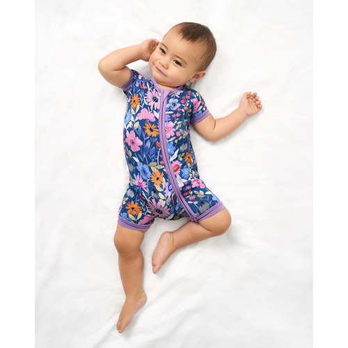 Dusk Blooms Shorty Zippy | Little Sleepies